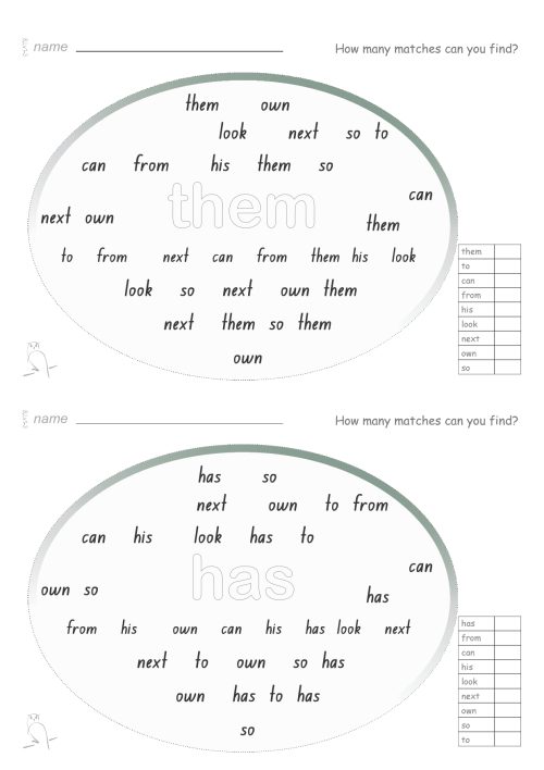 Sightword Match Lv1-3 - Image 2