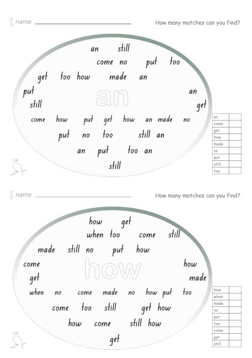 Sightword Match Lv1-4 - Image 2