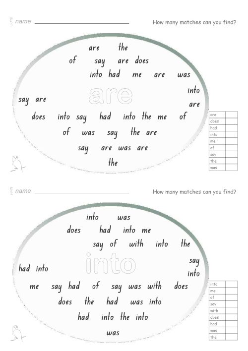 Sightword Match Lv1-7 - Image 2