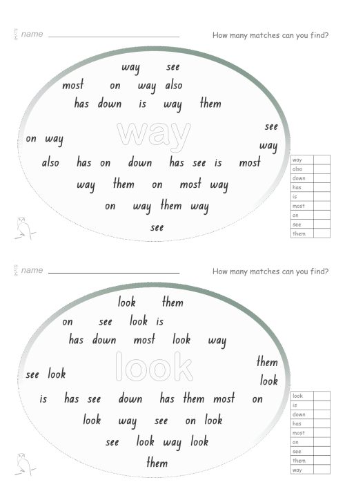 Sightword Match Lv1-8 - Image 2