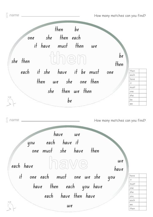 Sightword Match Lv1-9 - Image 2