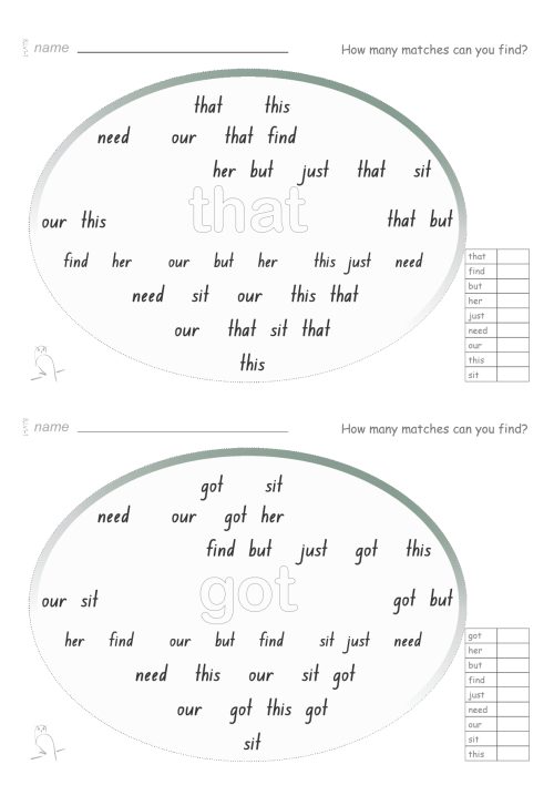 Sightword Match Lv1-1 - Image 2