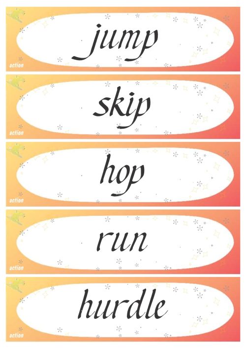 Verbs action 30 words - Image 2