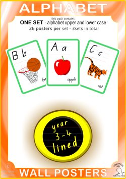Alphabet Posters y3-4 lined
