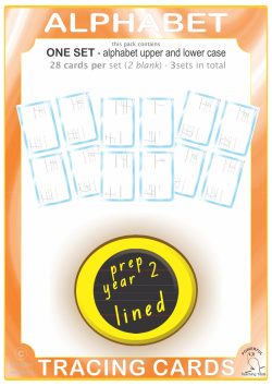 Alphabet Tracers prep-y2 lined