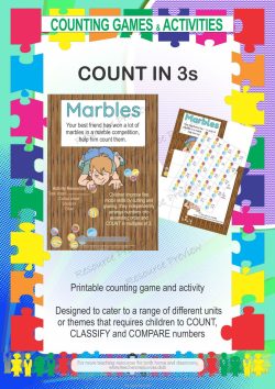 Counting Marbles in multiples of 3