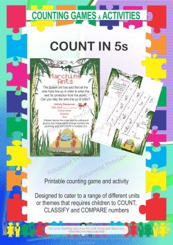 Counting Ants in multiples of 5