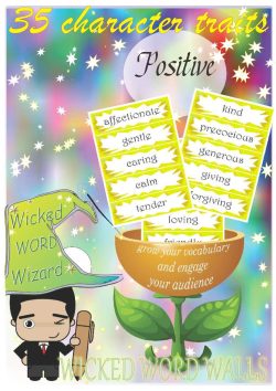 Character traits positive 35 words