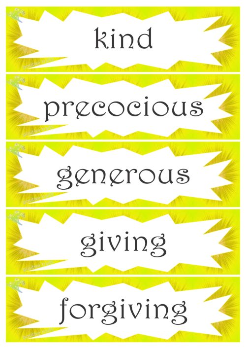 Character traits positive 35 words - Image 2