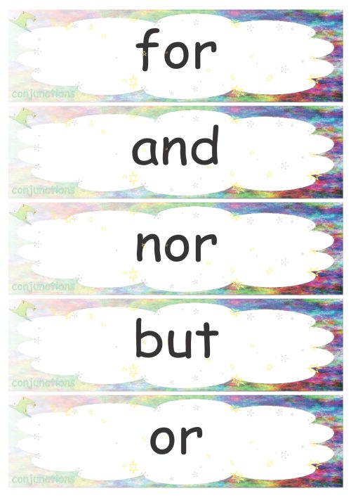 Conjunctions 25 words - Image 2