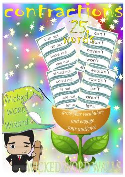 Contractions 25 words