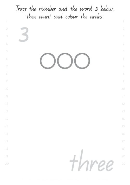 Count to 20 workbook - Image 2