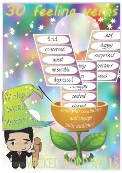 Verbs feeling 30 words