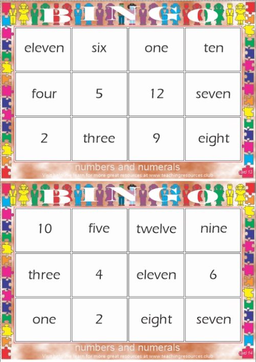 BINGO - Number Numeral pack - Image 2