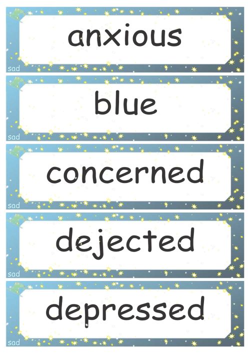 Synonyms for happy sad 50 words - Image 3