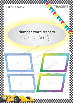 Number word tracers