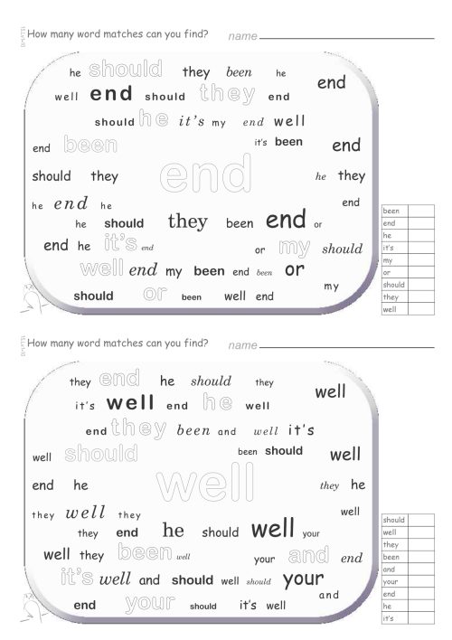 Sightword Match Lv1-10 - Image 3