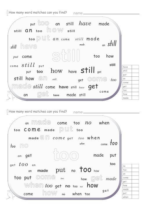 Sightword Match Lv1-4 - Image 3