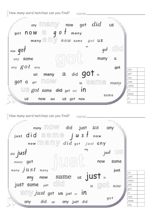 Sightword Match Lv1-6 - Image 2