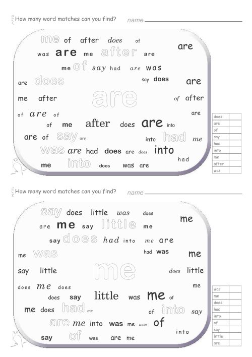 Sightword Match Lv1-7 - Image 3