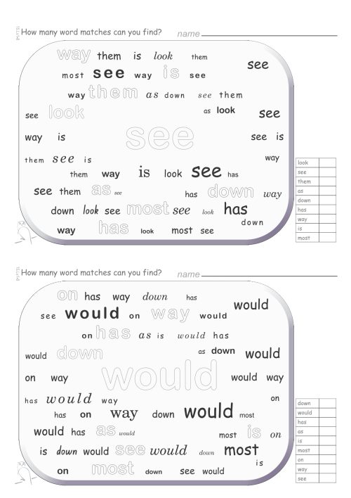 Sightword Match Lv1-8 - Image 3