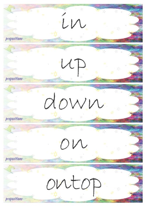 Prepositions 20 words - Image 2
