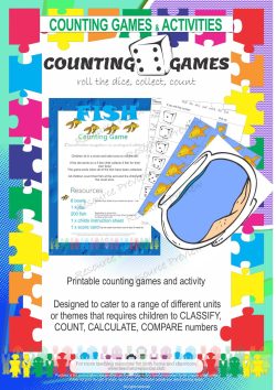 Counting game collect the fish