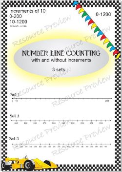 Number Line counting in 10s