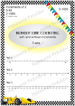 Number Line counting in 2s