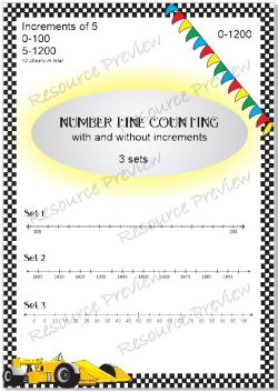Number Line counting in 5s