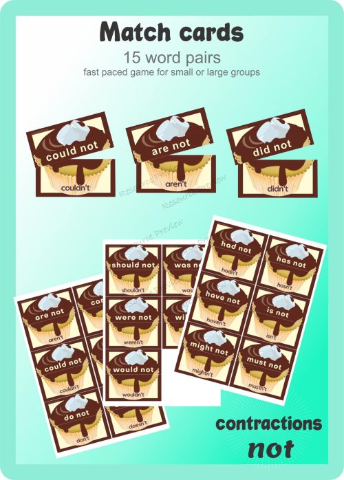 Contraction cards  - not - Image 2