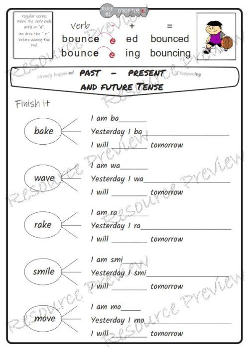 Regular Verb simple tense activity - Image 4