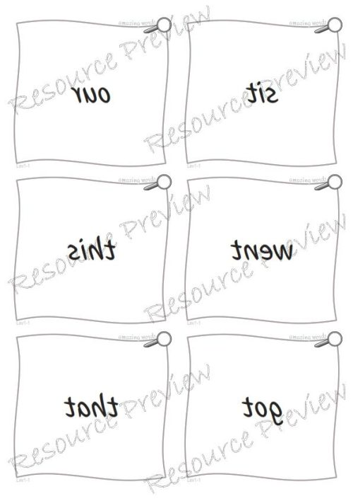Sightword Grow and Mirror Lv1-1 - Image 3
