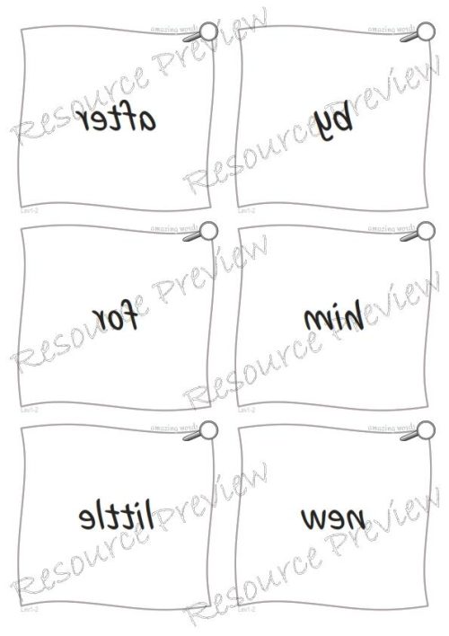 Sightword Grow and  Mirror Lv1-2 - Image 2