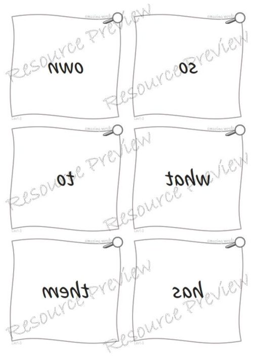 Sightword Grow and  Mirror Lv1-3 - Image 3