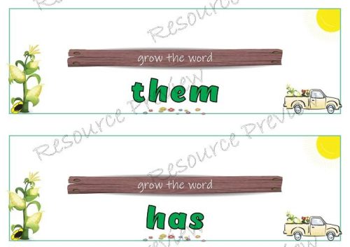 Sightword Grow and  Mirror Lv1-3 - Image 6