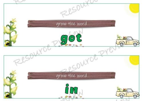 Sightword Grow and Mirror Lv1-6 - Image 6
