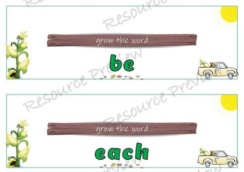 Sightword Grow and Mirror Lv1-9 - Image 6