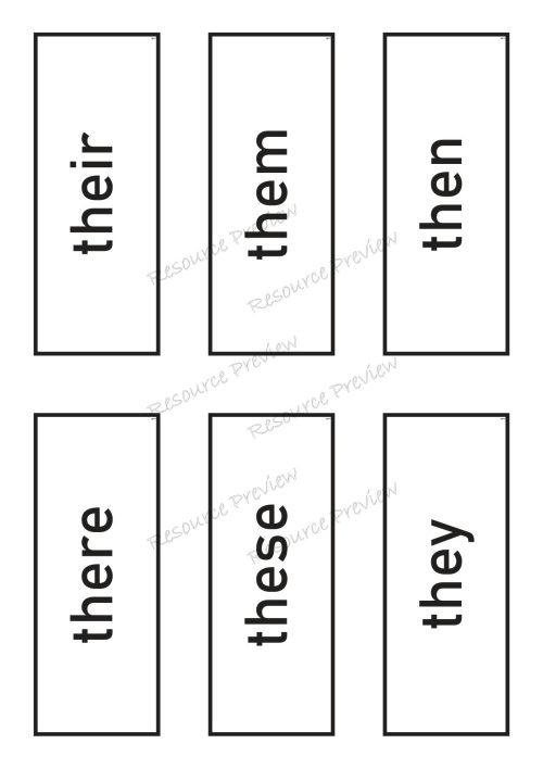 Sightword card variety  1st 100 - Image 3
