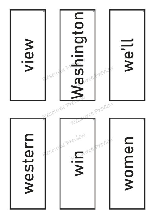 Sightword card variety 10th 100 - Image 5