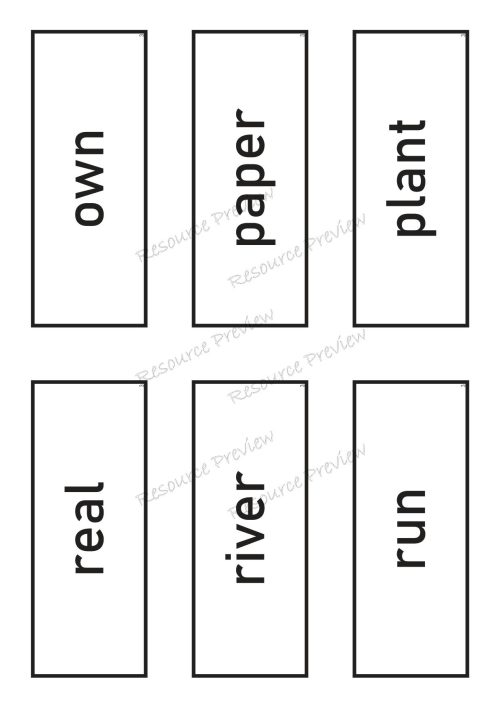 Sightword card variety  3rd 100 - Image 3