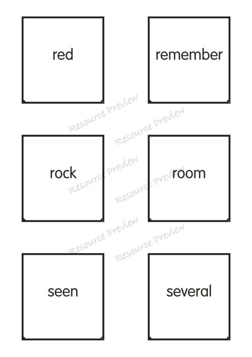 Sightword card variety  4th 100 - Image 3