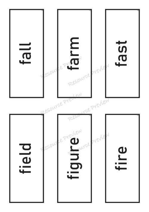 Sightword card variety  4th 100 - Image 4