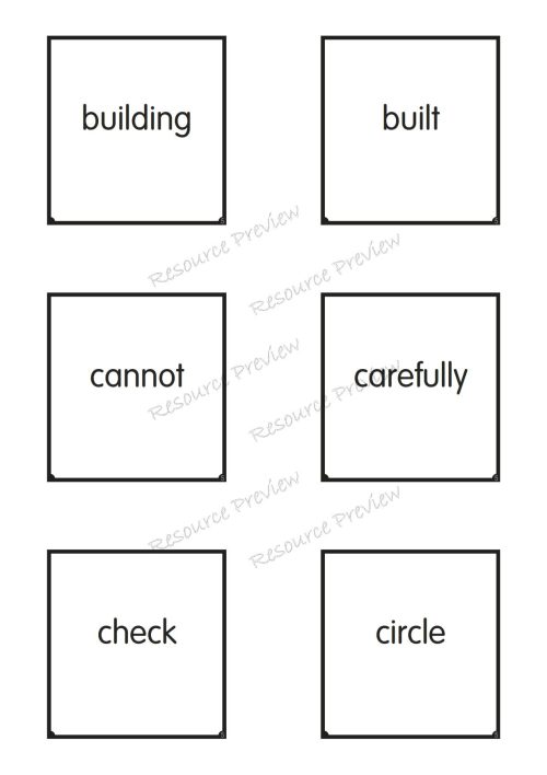 Sightword card variety  5th 100 - Image 4