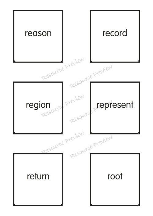 Sightword card variety  6th 100 - Image 4