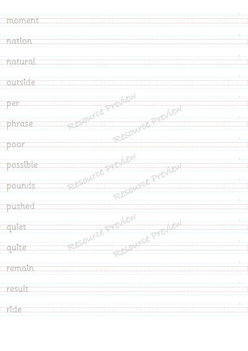 Sightword card variety  7th 100 - Image 5