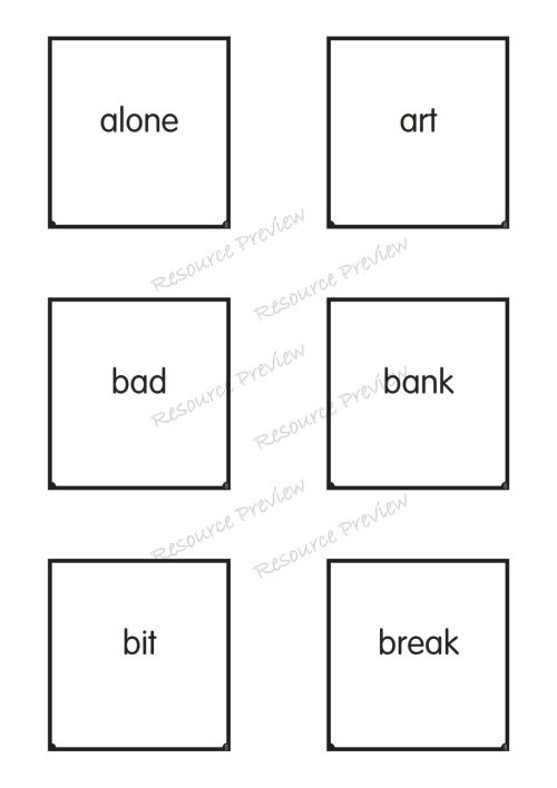 Sightword card variety  8th 100 - Image 2