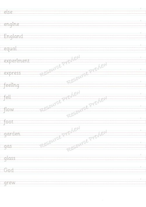 Sightword card variety  8th 100 - Image 3