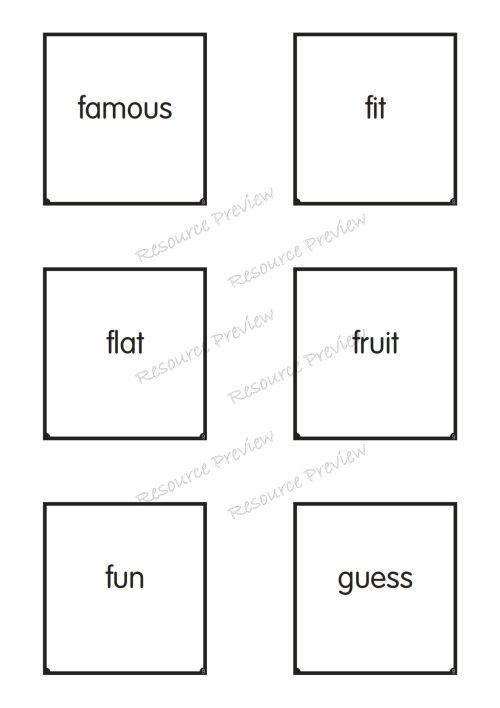 Sightword card variety  9th 100 - Image 4