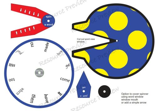 Sightword activities Lv1-4 - Image 6